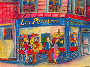 Paris watercolors