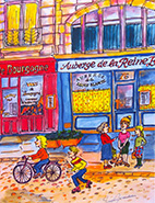 Paris watercolors
