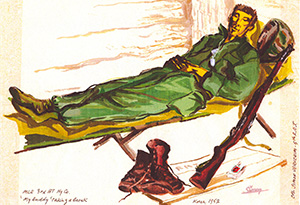 Korean War 5th RTC Sketches