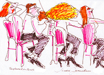 People and Places sketches